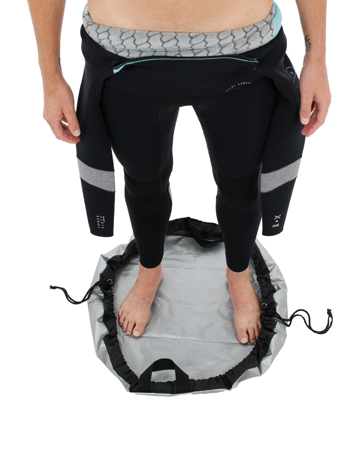 Jetpilot Wetsuit Change Mat Black/Silver