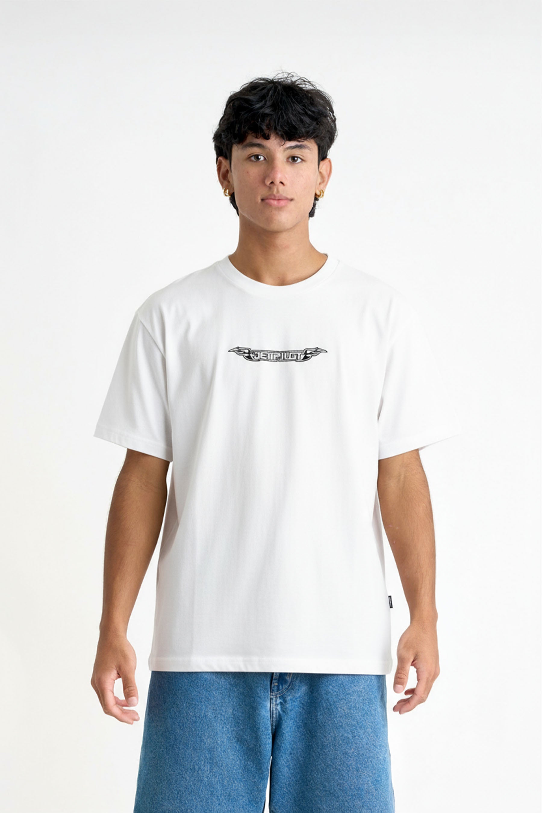 Jetpilot Hot Rod Tee - White — image 2