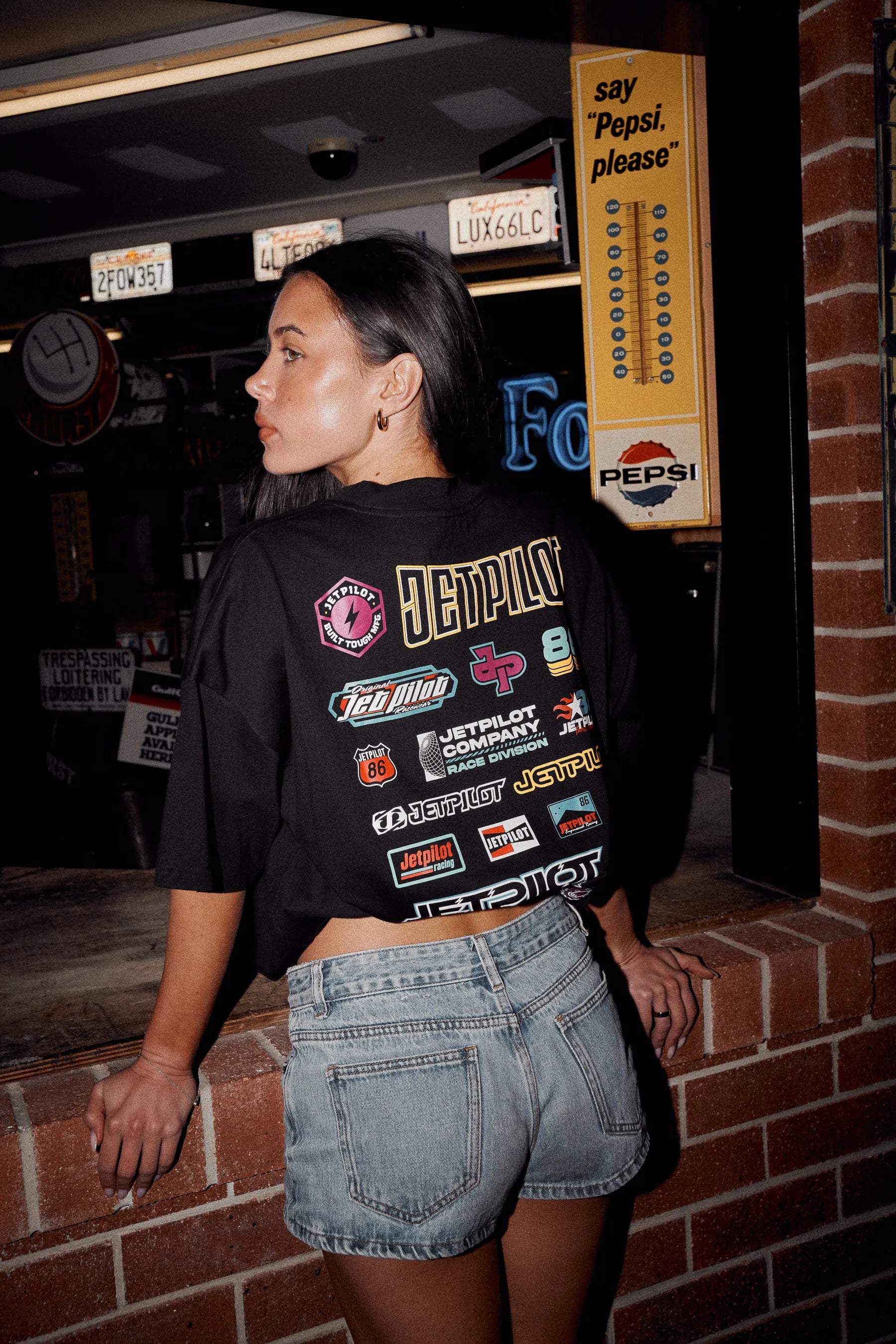 Jetpilot Stocked Up Mens Tee - Black