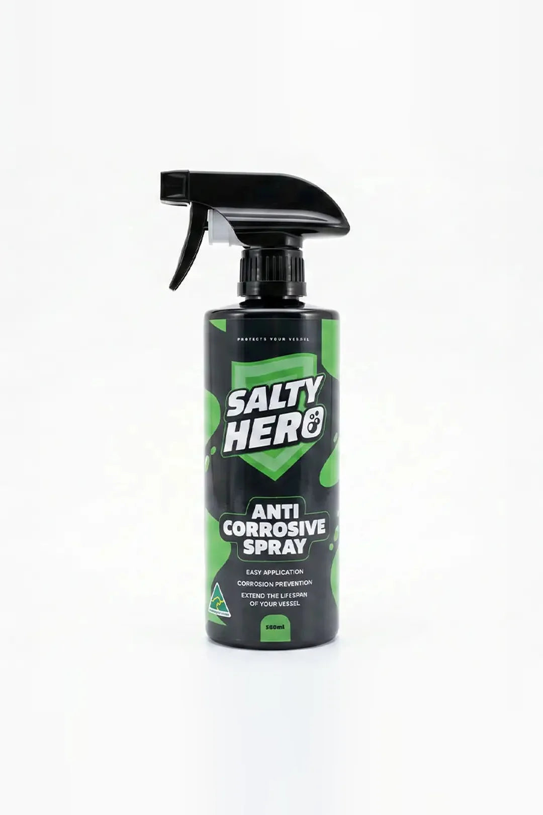 Salty Hero Anti-Corrosive Spray 500ml trigger bottle for boat, jet ski and trailer metal and fittings