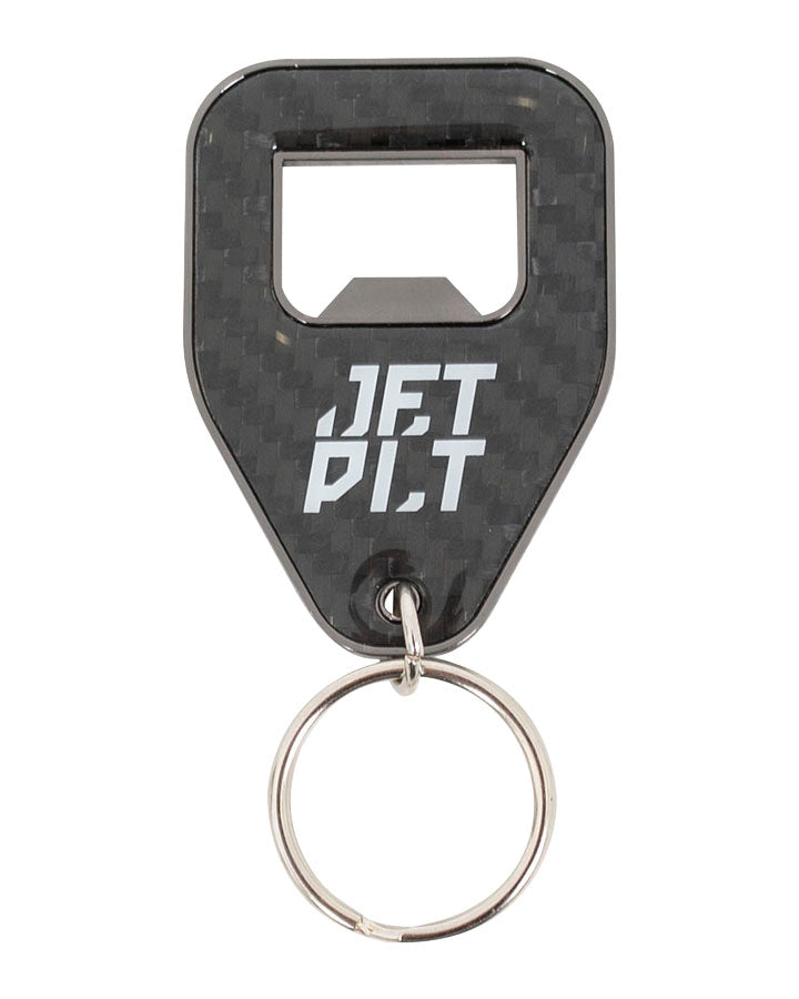Jetpilot Carbon Fibre Bottle Opener - Matte Black