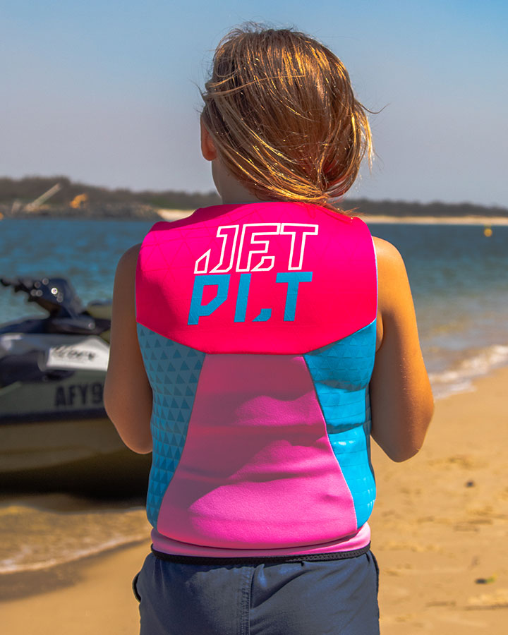 Jetpilot The Cause F/E Youth Neo Life Jacket - Pink - L50S 2