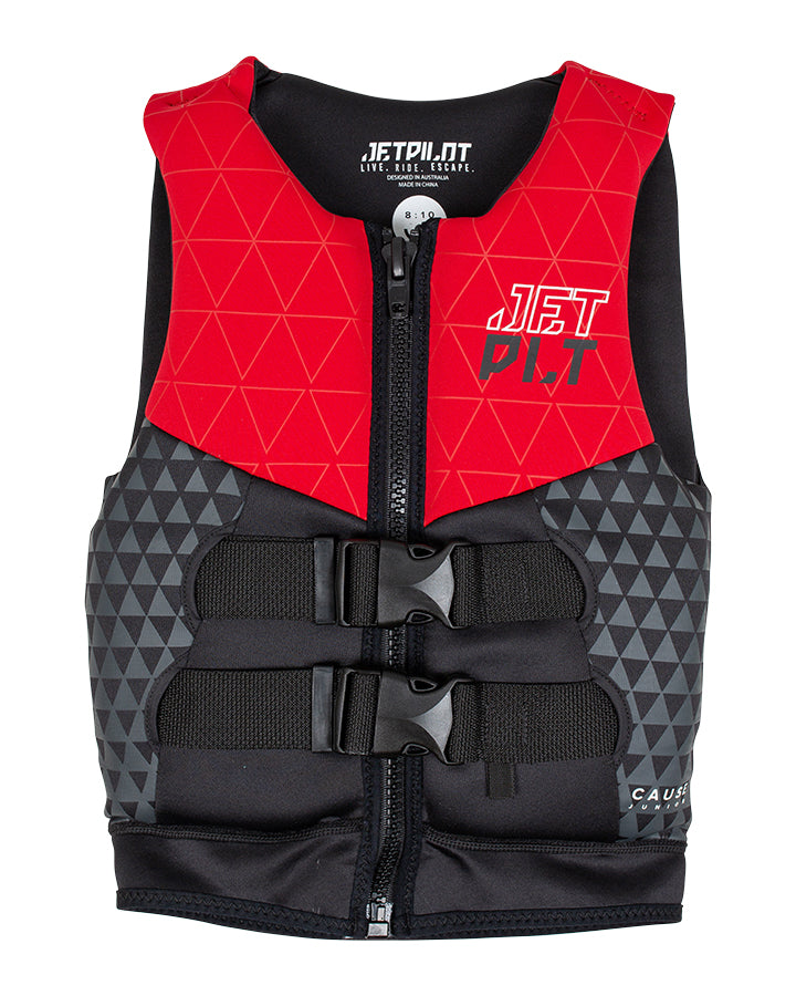 Jetpilot The Cause F/E Youth Neo Life Jacket - Red - L50