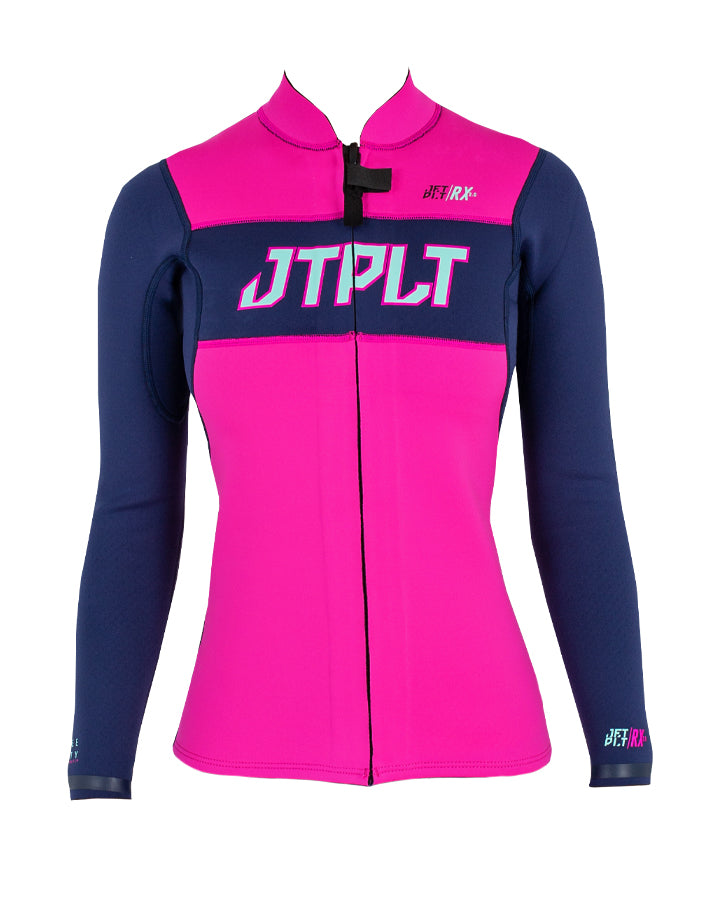 Jetpilot Rx Wetsuit Jacket Womens - Navy/Pink