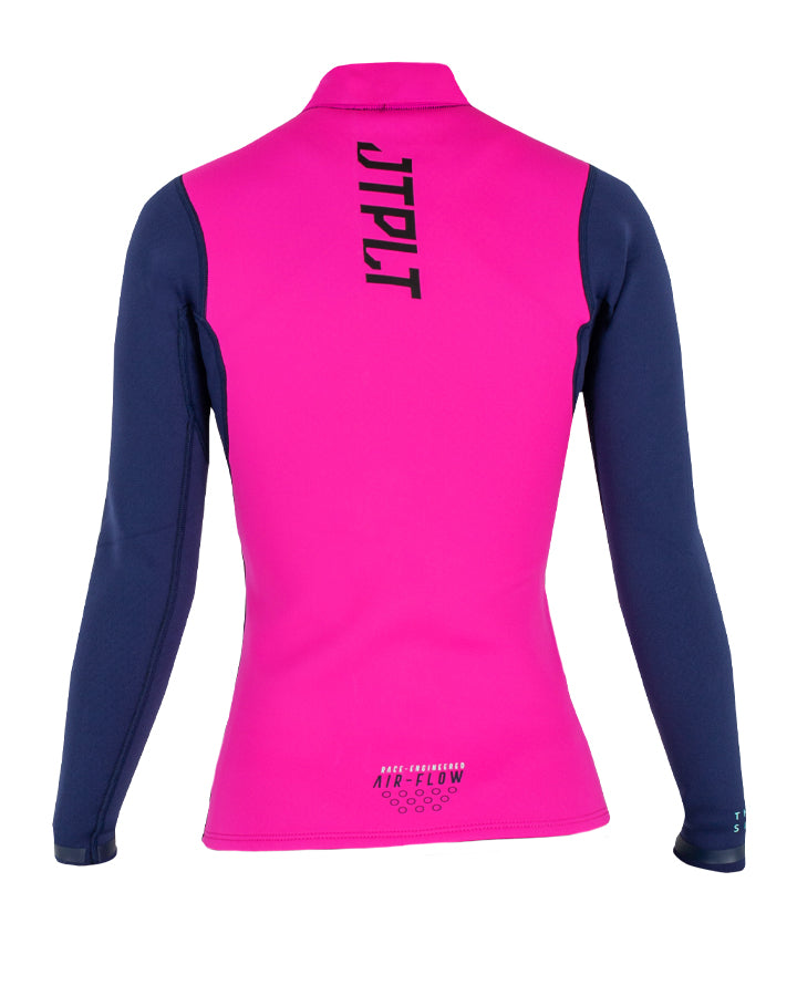 Jetpilot Rx Wetsuit Jacket Womens - Navy/Pink