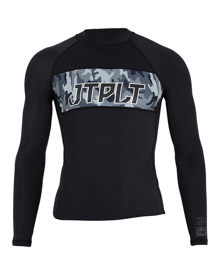 Jetpilot Rx L/S Mens Rashie - Black