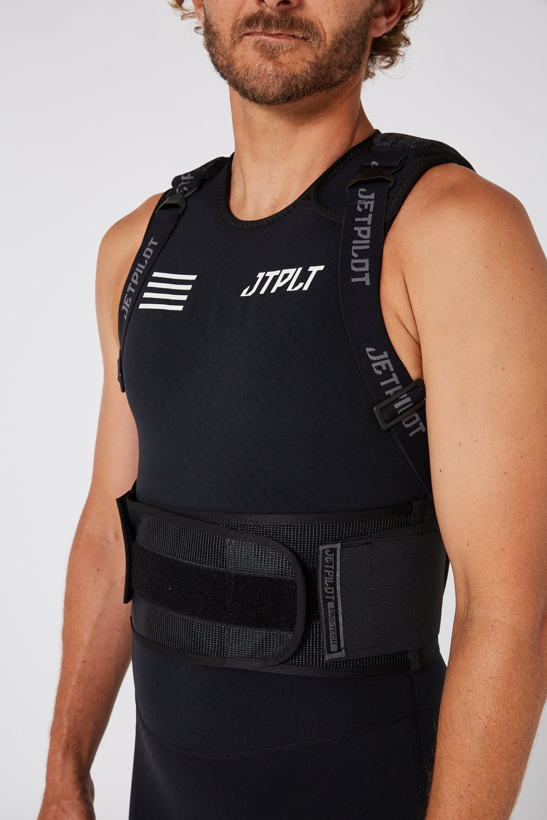 Jetpilot RX Protech Back Brace - Black