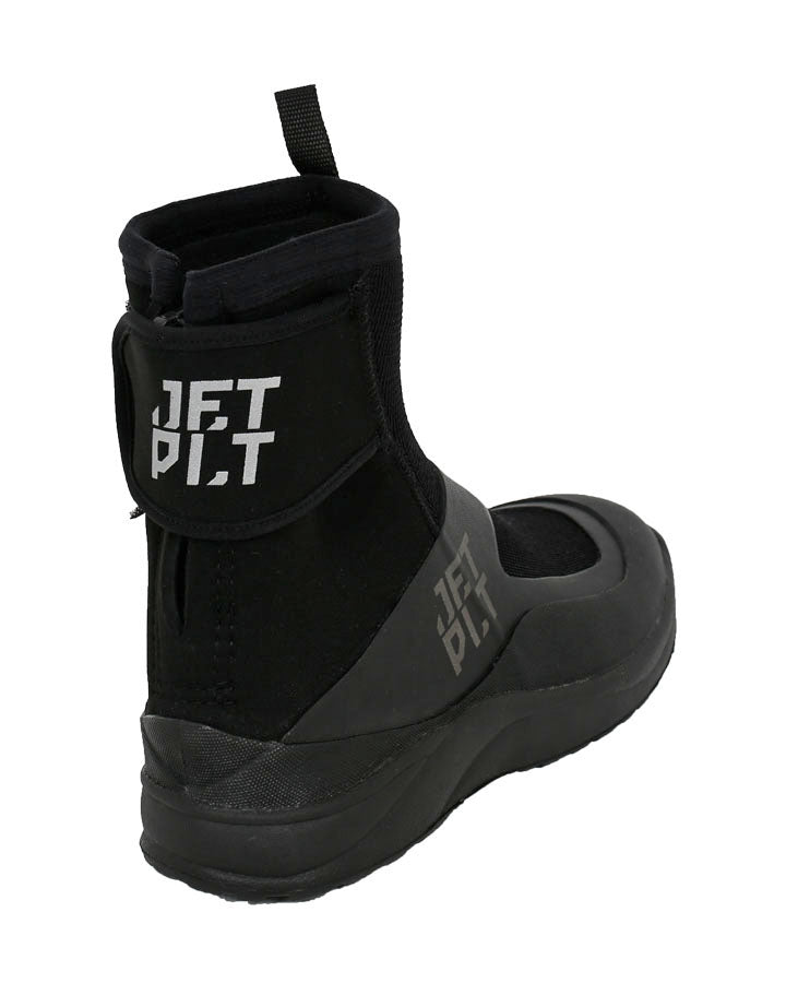 Jetpilot Mens Turbo Rear Zip Neo Boots - Black