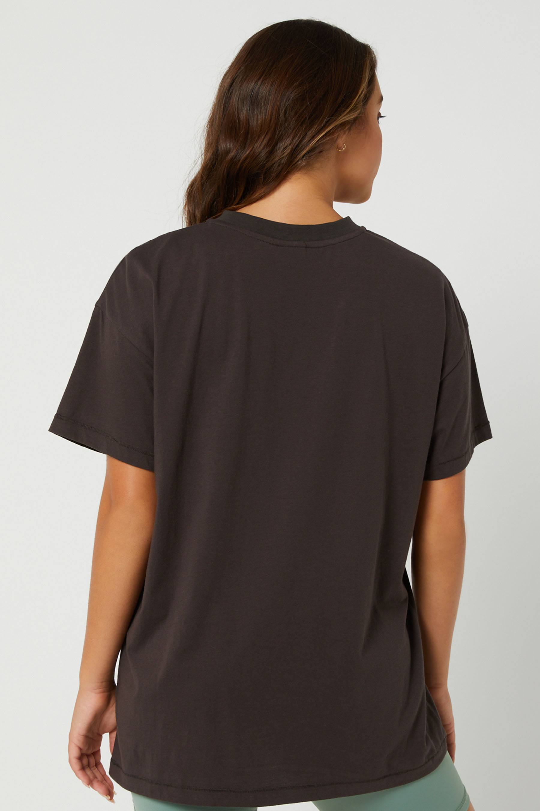 Jetpilot Linear Ladies SS T-Shirt Charcoal 6