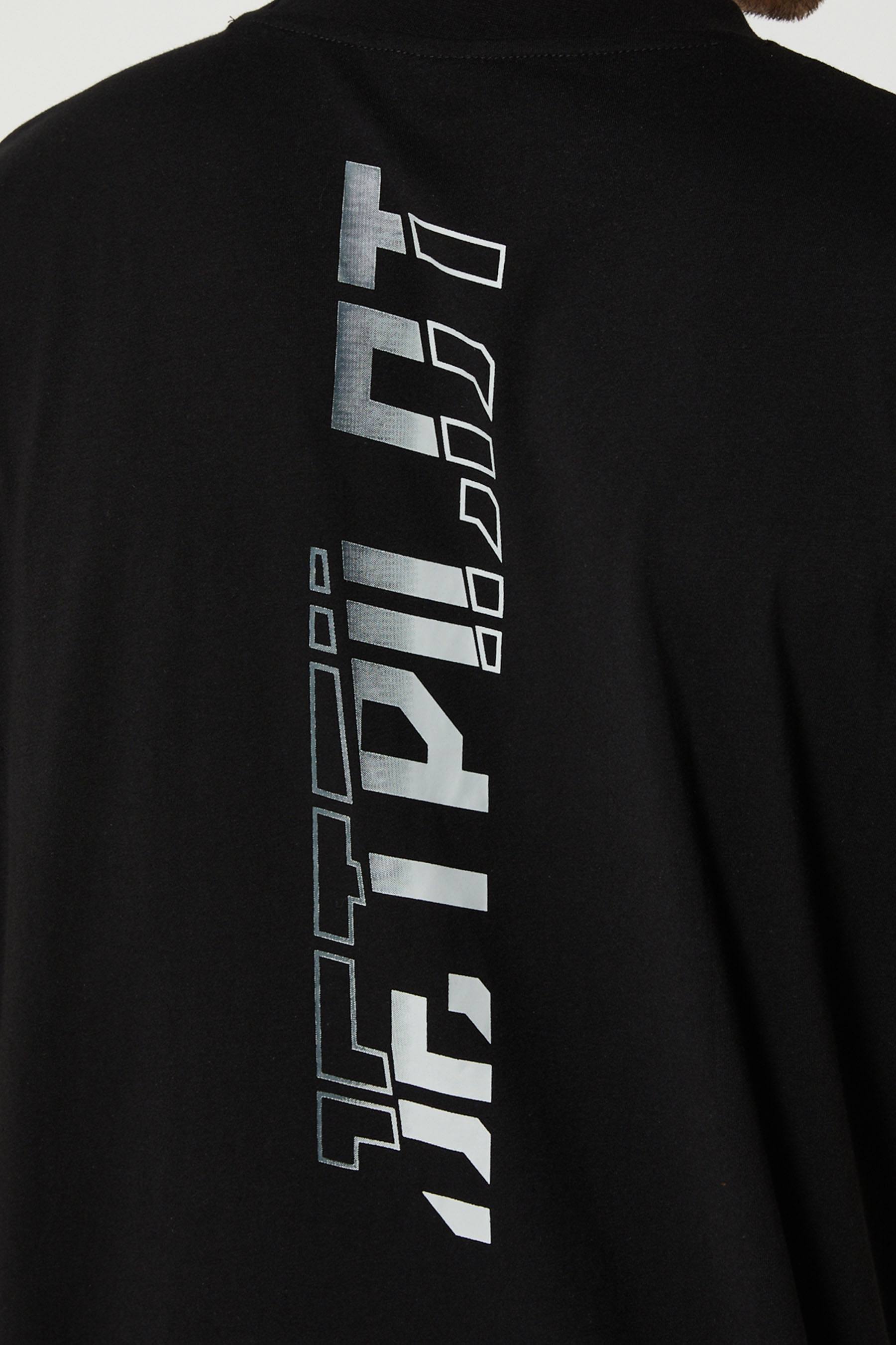 Jetpilot Super Splice Mens SS T-Shirt Black 4