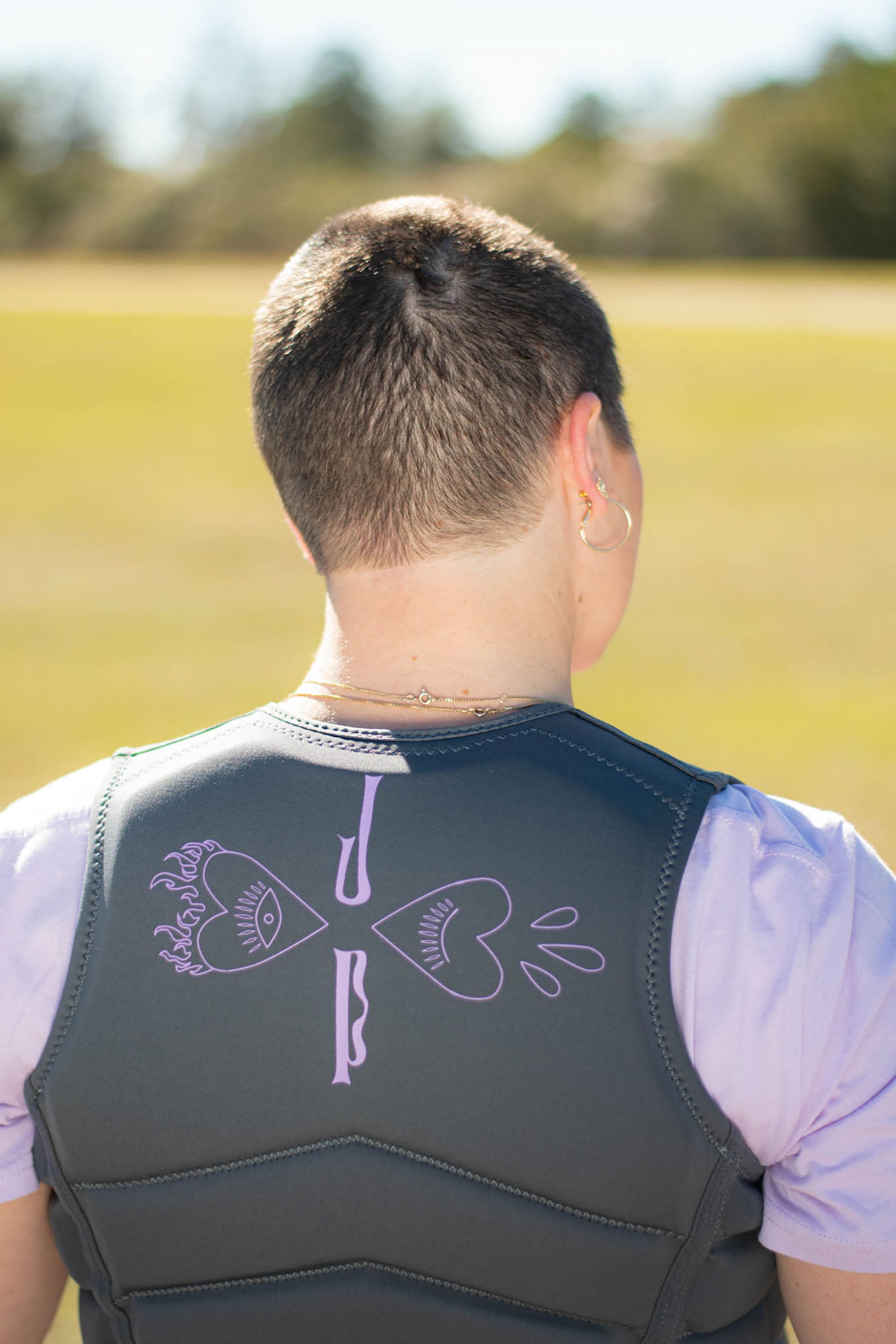 Jetpilot X1 Ladies Life Jacket - Sina Fuchs Edition - Charcoal