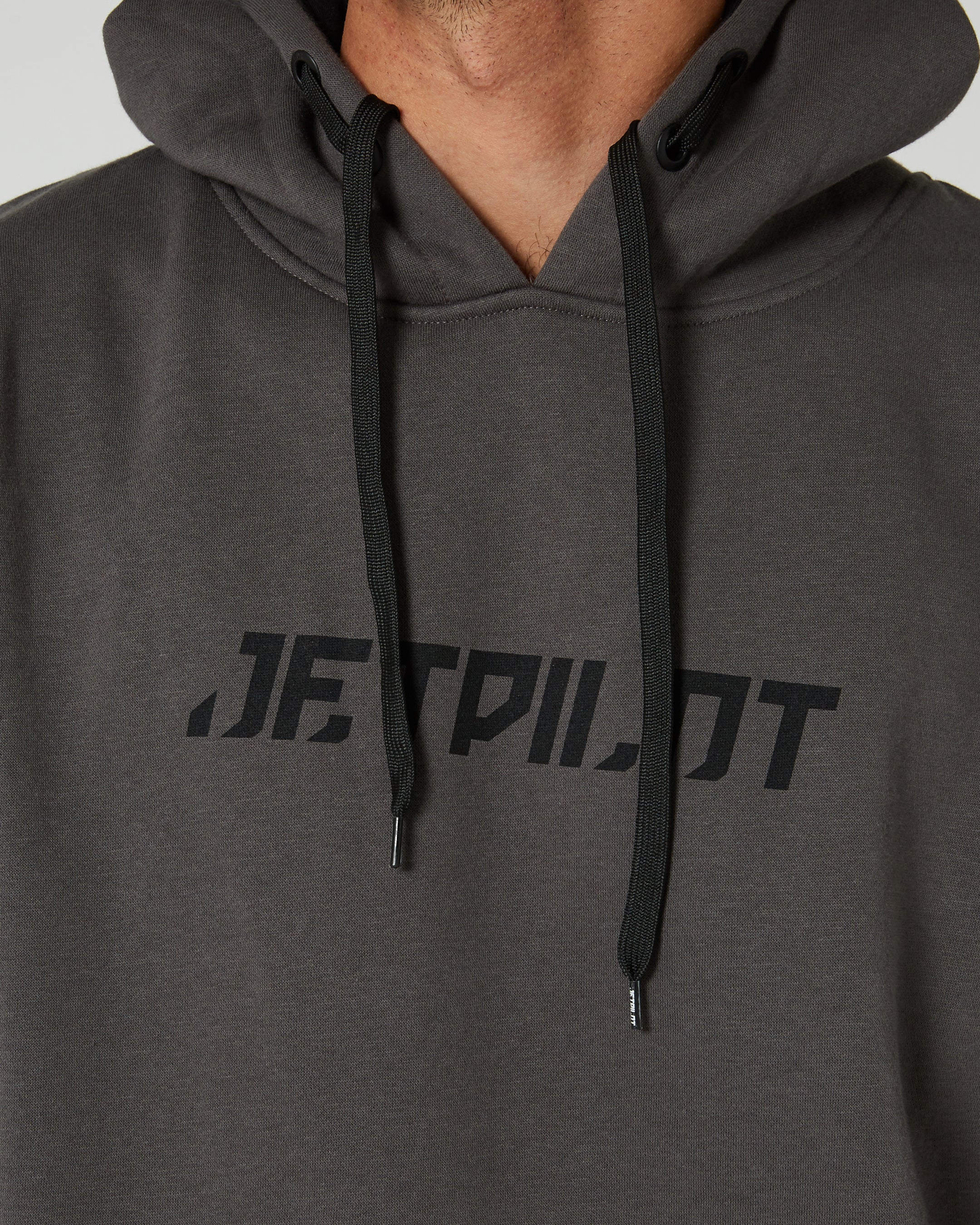 Jetpilot Cause Mens Pullover Hoodie - Charcoal 5